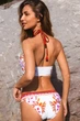 Купальник Cupshe M бело терракотовый узоры 124038124038 - изображение 4