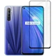 Защитное стекло Fiji Premium для Realme 6 полная проклейка Anti-Static черный - изображение 1