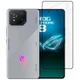 Защитное стекло Fiji Premium для Asus ROG Phone 8 / ROG Phone 8 Pro полная проклейка Anti-Static черный - изображение 1