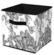 Корзина IDEA HOME Anthracite Flowers NP-104L (30см) - зображення 1