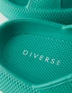 Шлепанцы женские Diverse FATIM 39/40 Зеленый (5905384023117) - изображение 2