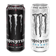 Набір Монохром (Напій Енергетичний Monster Energy Ultra Black + Ultra White) - зображення 1