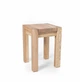Табурет дерев'яний кухонний KOSKO legs S-1 35*35*48 Ясен Кремовий - изображение 2