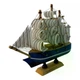 Макет парусника на подставке "Морская мечта" (14х12,5х3,3 см) 36135A - изображение 1
