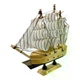 Макет парусника на подставке "Морская мечта" (14х12,5х3,3 см) 36135 - изображение 1