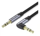 Аудио кабель Vention minijack 3,5mm - minijack 3,5mm TRS AUX 5 м, черный (BANHJ) - изображение 1