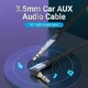 Аудио кабель Vention minijack 3,5mm - minijack 3,5mm TRS AUX 5 м, черный (BANHJ) - изображение 7