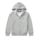 Кофта Polo Ralph Lauren сірого кольору з капюшоном, розмір L - зображення 1