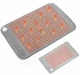 Электрогрелка массажная подстилка MASSAGING WEIGHTED HEATING PAD 30x50 см 160 Вт Серая с нагревом и вибрацией для спины с утяжелением для глубокого мышечного расслабления и профессионального домашнего массажа - изображение 2