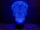 Сменная пластина для 3D светильников "Череп 2" 3DTOYSLAMP (НЕ НОЧНИК) - изображение 1