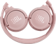 Беспроводные наушники JBL T500 BT Pink (JBLT500BTPIK) - изображение 4