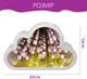 Декоративний нічник хмари та тюльпани Purple - зображення 6
