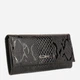 Кошелек женский кожаный для карточек Karya 1071-013 Черный (ROZ6501086681) - изображение 3
