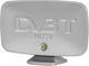 Antena TV Ryniak Delta DVB-T/DVB-T2 zewnętrzna Silver (5901890024952) - obraz 1