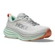 Женские кроссовки HOKA ONE ONE BONDI 8 1127952 SQB 37,5 (EU 37 1/3, USA 6B, 23 см) серые с бирюзовым - изображение 1
