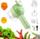 Ручной электрический резак для овощей 4 в 1 Food Chopper Catling. - изображение 1