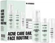 Набор комплексного ухода для проблемной и склонной к акне кожи Mr.Scrubber Acne care daily face routine Пенка 150 мл + Тоник 150 мл + Сыворотка 30 мл (4820200413303) - изображение 1