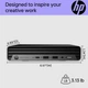 Компютер персональний неттоп HP Pro 400-G9 Mini, Intel i3-13100T, 8GB, F512GB, UMA, WiFi, кл+м, 3р, Win11P (884V0EA) - изображение 5