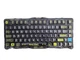 Механічна бездротова (Bluetooth + 2,4G) клавіатура з HOT SWAP GravaStar Mercury K1 Lite 80keys, GravaStar x BSUN Grey, УКР/АНГЛ Black/Чорний (GSK1LITE_XTAL_BLK) - зображення 2