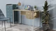 Письменный стол Ferrum-decor Гарри 76x140x60 серый ДСП Белое 32мм (FRD-101466) - изображение 2