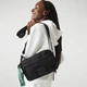 Чоловіча сумка через плече з логотипом LACOSTE Polyamide Shoulder Bag Crossbody Bag Small Size Чорний - зображення 5