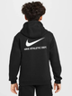 Bluza z kapturem chłopięca Nike B NSW SI FLC Hoodie BB HV6965-010 128-137 S Czarna (197861866804) - obraz 2