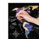 Скретч-карта мира Travel Map, Black - изображение 2
