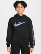 Дитяче худі для хлопчика Nike B NSW SI FLC Hoodie BB HV6965-010 122-128 XS Чорне (197861860284) - зображення 1