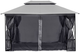 Moskitiera do pawilonu ogrodowego 3x4 m ModernHome by Multistore (1701-N3X4-GREY) - obraz 2