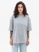 Набор футболок хлопковых оверсайз длинных женских Ray Oversize U0104W-Grey-Lemon 2XL/3XL 2 шт Серый/Желтый (RAY2000000037783) - изображение 3