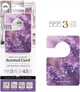Ароматизуюча картка Elix Lavender Breeze для гардеробу 3 шт (5906074159208) - изображение 1