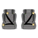 Автокрісло Nukido Louis ISOFIX 15-36 кг, чорно-червоне - изображение 11
