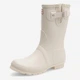Женские резиновые сапоги высокие Hunter HFW-002 5905588653592 41 Белые (5905588653806) - изображение 3