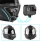 Кріплення GoPro екшн камери на підборіддя або шолом мотоцикла, чорний - изображение 2