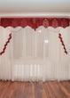 Жесткий ламбрекен Firanka Damask Корона 3м Бордовый (140_3ж) - изображение 1