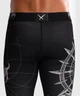 Компрессионные штаны Venum Gladiator 5.0 Men's Spats Black Silver (VENUM-05317-109-S) - изображение 4