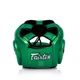 Боксерский шлем Fairtex HG17 Pro Sparring Headguard Green (HG17-GN-M) - изображение 3
