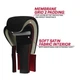 Боксерські рукавиці RDX F4 Boxing Gloves Hook & Loop White Black (BGR-F4B-10OZ) - зображення 4