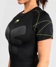 Женский рашгард Venum Training Camp 4.0 Short Sleeve Rashguard - Black/Neon Green (VENUM-05490-103-XS) - изображение 5
