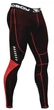 Компрессионные штаны Bad Boy Sphere Compression Leggins - Black-Red (BADCOMLEGBR-S) - изображение 1