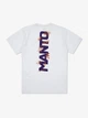 Футболка MANTO t-shirt VERTICAL white (MNT154_WHT_2S) - изображение 1
