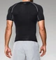 Компрессионная футболка Under Armour HeatGear® Armour Short Sleeve Compression Shirt Black (1257468-001-M) - изображение 2