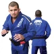 Кимоно Venum BJJ GI Absolute Gold Weave - Blue (EU-VENUM-0592-A2) - изображение 4