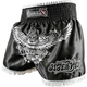 Тайские шорты Hayabusa Garuda Muay Thai Shorts Black (GMTS-BK-30) - изображение 1