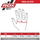 Перчатки для MMA RDX Grappling Gloves Shooter Aura Plus T-17 Golden (GSR-T17BGL-M+) - изображение 4