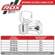 Боксерські рукавиці RDX Boxing Gloves Aura Plus T-17 Golden (BGR-T17BGL-16OZ+) - зображення 5