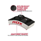 Макивара RDX T1 Curved Kick Shield with Nylon Handles White\Black (KSR-T1W) - изображение 4