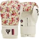 Жіночі боксерські рукавиці RDX FL5 Floral Boxing Gloves White (BGR-FL6W-8oz) - зображення 1