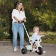 Дитячий металевий велосипед 3 в 1 Smoby Toys Бі Фан Комфорт 68х52х98 см М'ятний (7600740420) - зображення 7