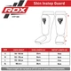 Защита голени RDX Hosieri Shin Instep Guard Black White (HYP-SIBW-L) - изображение 6